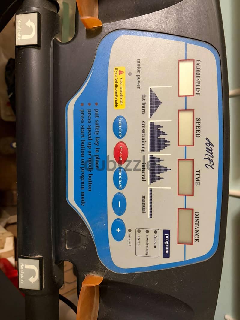 treadmill used like new for sall 1