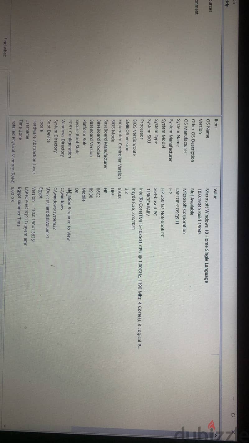 HP 250 G7 Notebook PC 6