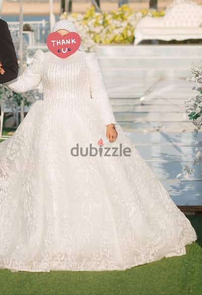 فستان زفاف استخدام مره واحده