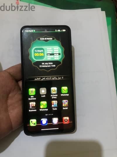 شاومي ريدمي نوت 10 برو بحالة ممتازة