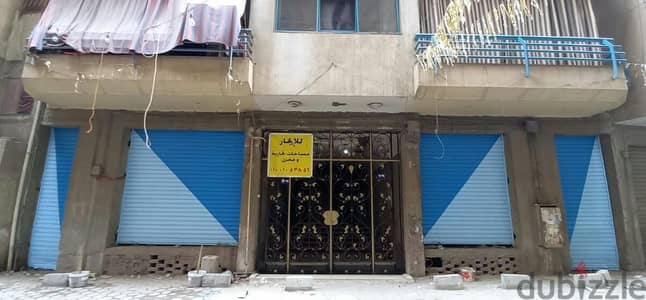 للايجار  دور ارضي متصل بدروم مساحه ٥٠٠ م  جمال عبد الناصر  جسر السويس