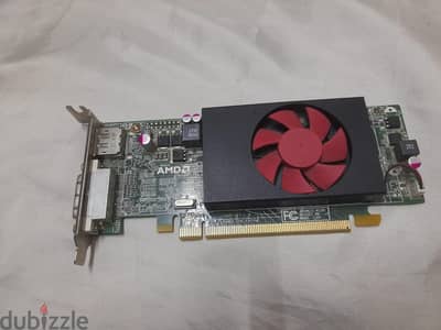 كرت شاشه amd radon 8490 معا كبل vga و ومحول من dvi لي vga