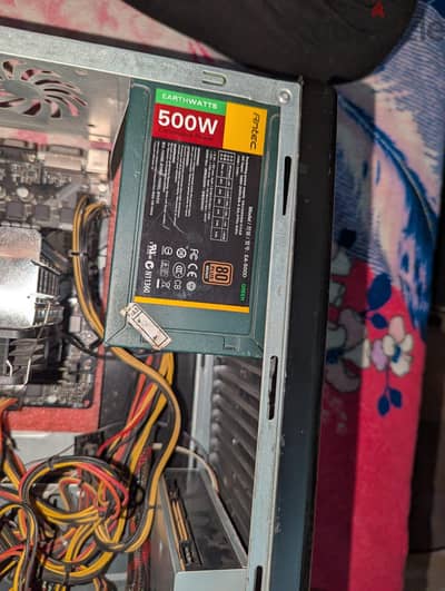 Power supply : antec 500 watt bronze