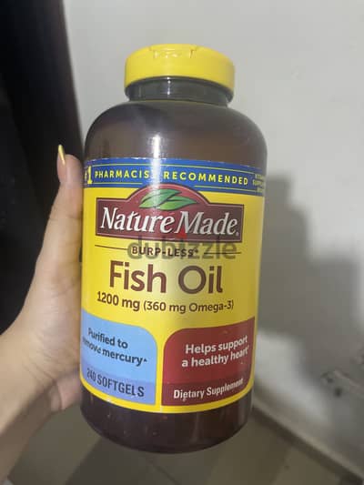 Fish oil nature made original