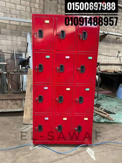 لوكر صاج-دولاب معدن-وحدات تخزين-لوكر چيم ونوادي رياضه ومستشفيات-locker