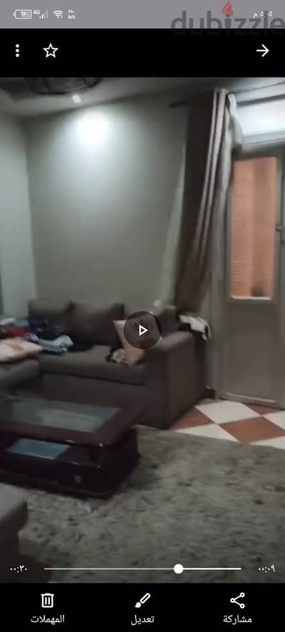 شقه 125 متر دور تالت تشطيب سوبر سوبر لوكس  2 بلكونه مزلقان العشرين