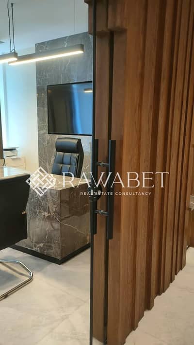 Furnished Office for Rent – 65 sqm Fully Finished with Air Conditioning Located in Park Street Mall, Sheikh Zayed