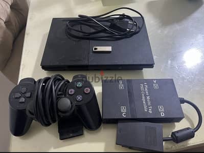 بلايستيشن ٢ (ps2 slim) فلاشه64GB