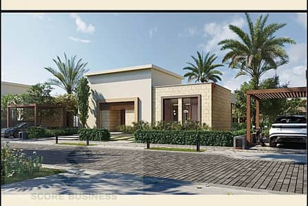 Villa for sale, immediate delivery and full finishing, in installments over 8 years at Taj City Compound
