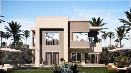 فيلا للبيع  ب42% خصم و اقساط علي6 سنوات علي فيو لاندسكيب