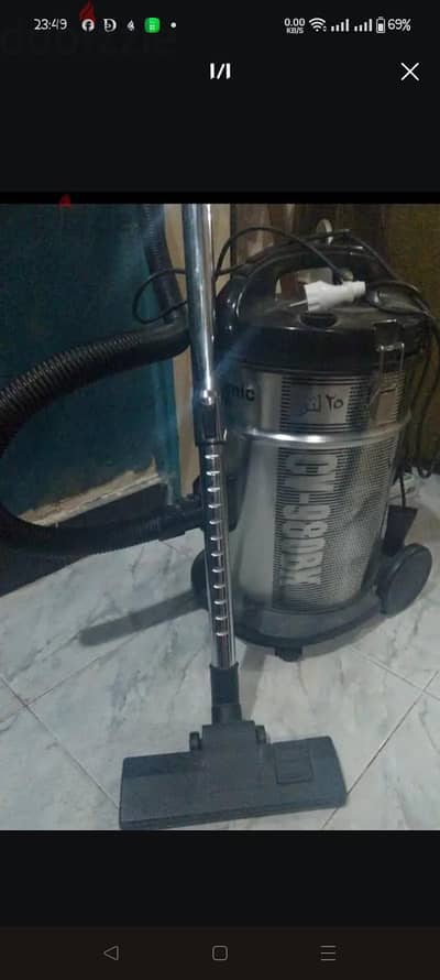 مكنسه كهربائيه باناسونيك برميل استعمال خفيف