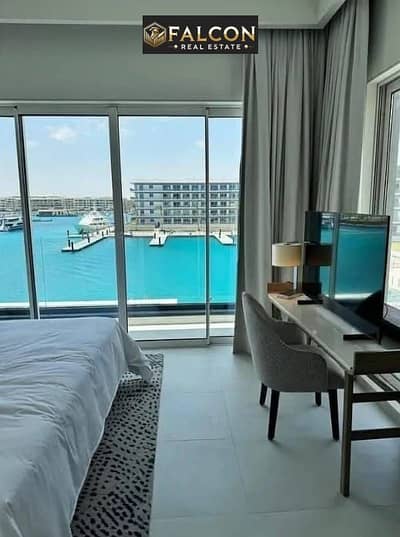 3bed panoramic view sea&marina yachts_Lowest price, chalet for sale in Salt Marina, North Coast, near South Med & Lavista& mountain view ras elhekma