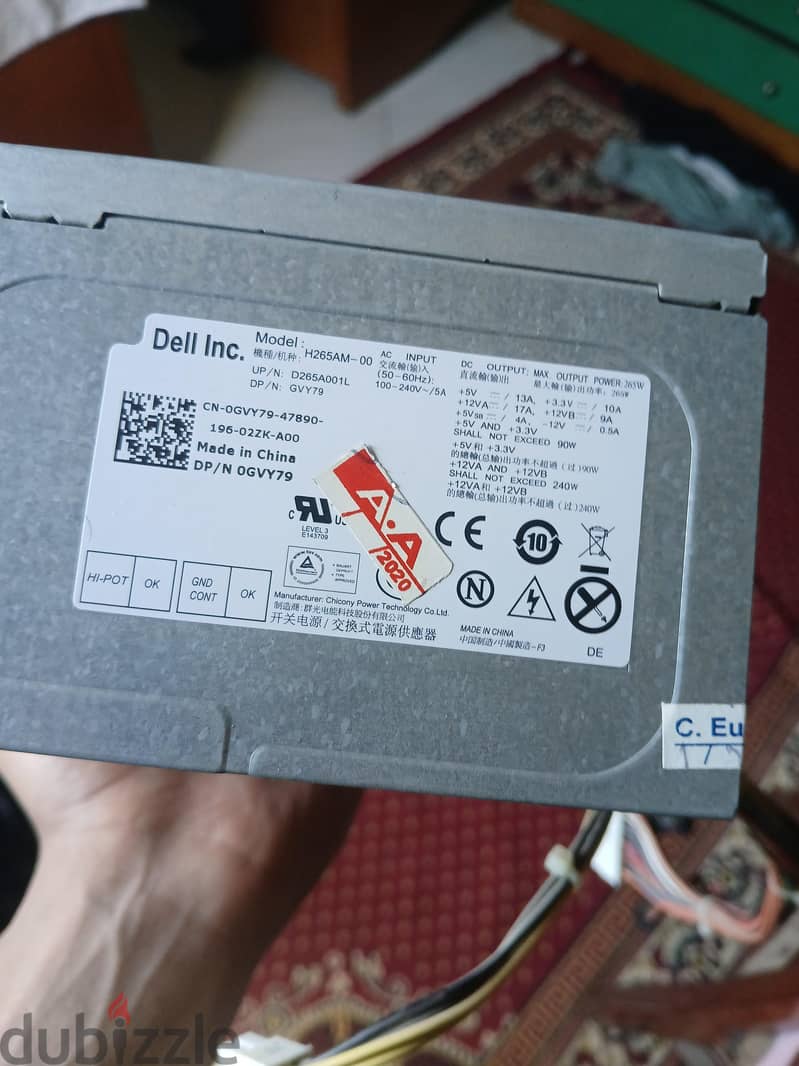 pawor dell 3