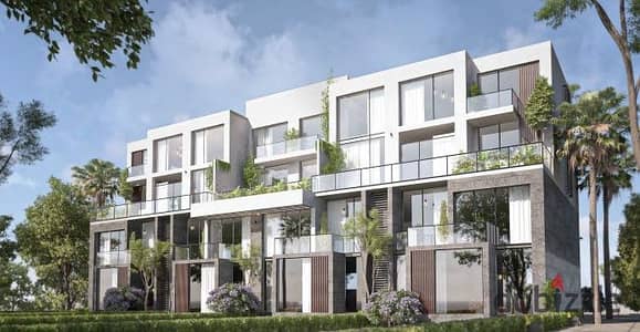 Townhouse corner in The Crest by IL-CAZAR View, open to landscape in New Cairo next to ZED EAST Townhouse corner in The Crest by IL-CAZAR View, open to landscape in New Cairo next to ZED EAST