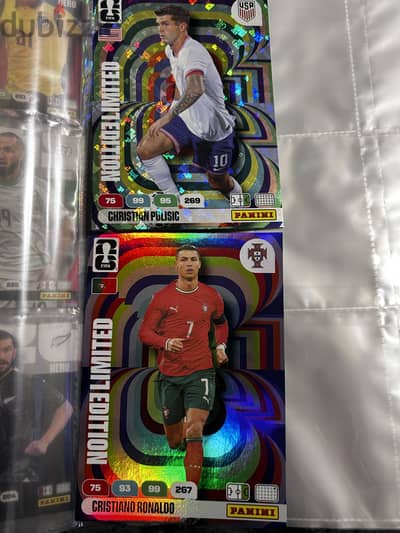 Fifa world cup adrenalyn XXL Cristiano Ronaldo limited edition