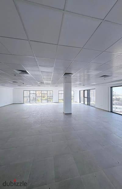 Fully finished office with air conditioning at the best price in Portal Mall, Sodic Beverly Hills, minutes from Arkan Plaza