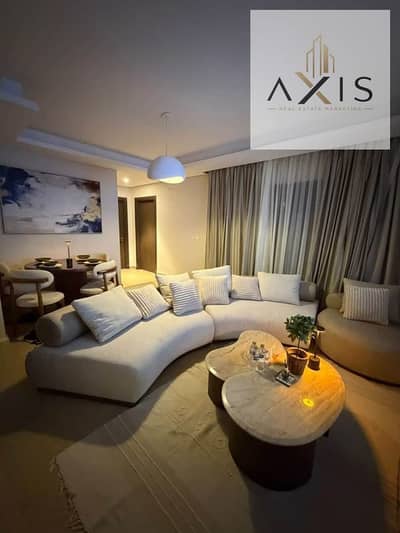 Luxury Furnished First Use Apartment for rent at an amazing price, 105 square meters, in Zed West compound el sheikh zayed