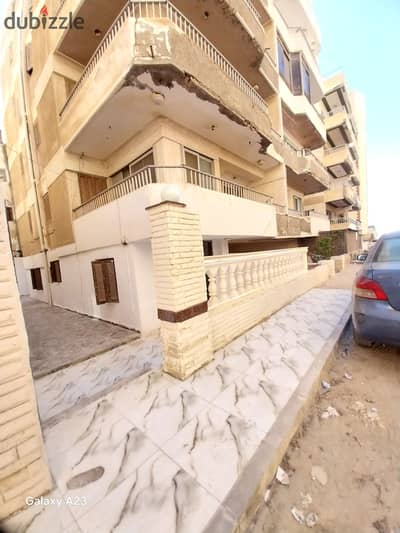 Ground floor apartment with a private entrance, third building from the sea in Al-Ajami, Al-Nakhil Beach at a bargain price