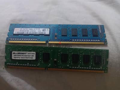 2x2gb DDR3