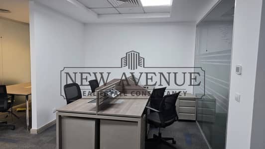 Fully Finished  Furnished Admin Office for rent at New Cairo