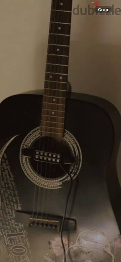 Court guitar acoustic Ad810 with semi hard case