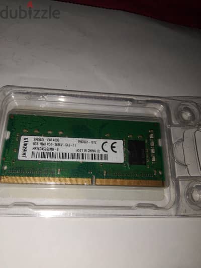 رامات   كينجستون  ٨  جيجا جديدة  DDR4