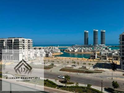 Chalet in El Alamein 3Bed sea and lagoon view Finished VIP, at Special price and Over 12Years, next to Rixos Hotel and ElAlamein International Airport