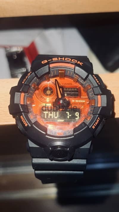 Casio G-Shock GA-700BR-1ADR –Original ساعه جي شوك كاسيو