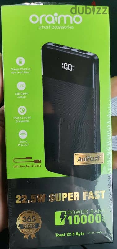 power bank oraimo