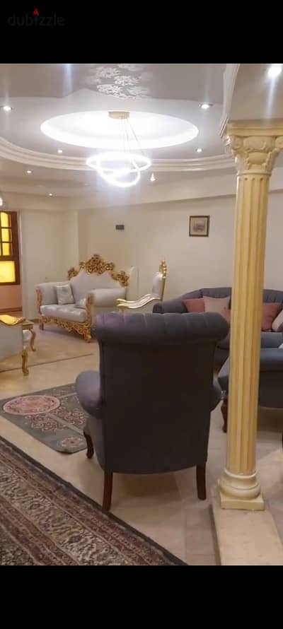شقة للايجار المفروش للسكن الراقي بموقع متميز بزهراء المعادي الشطر السابع ارقي شطور زهراء المعادي بجوار المدرسة الفرنسية وبالقرب من منهاتن الدوليه بالقرب من مول الخمسين واسترب 1 مول