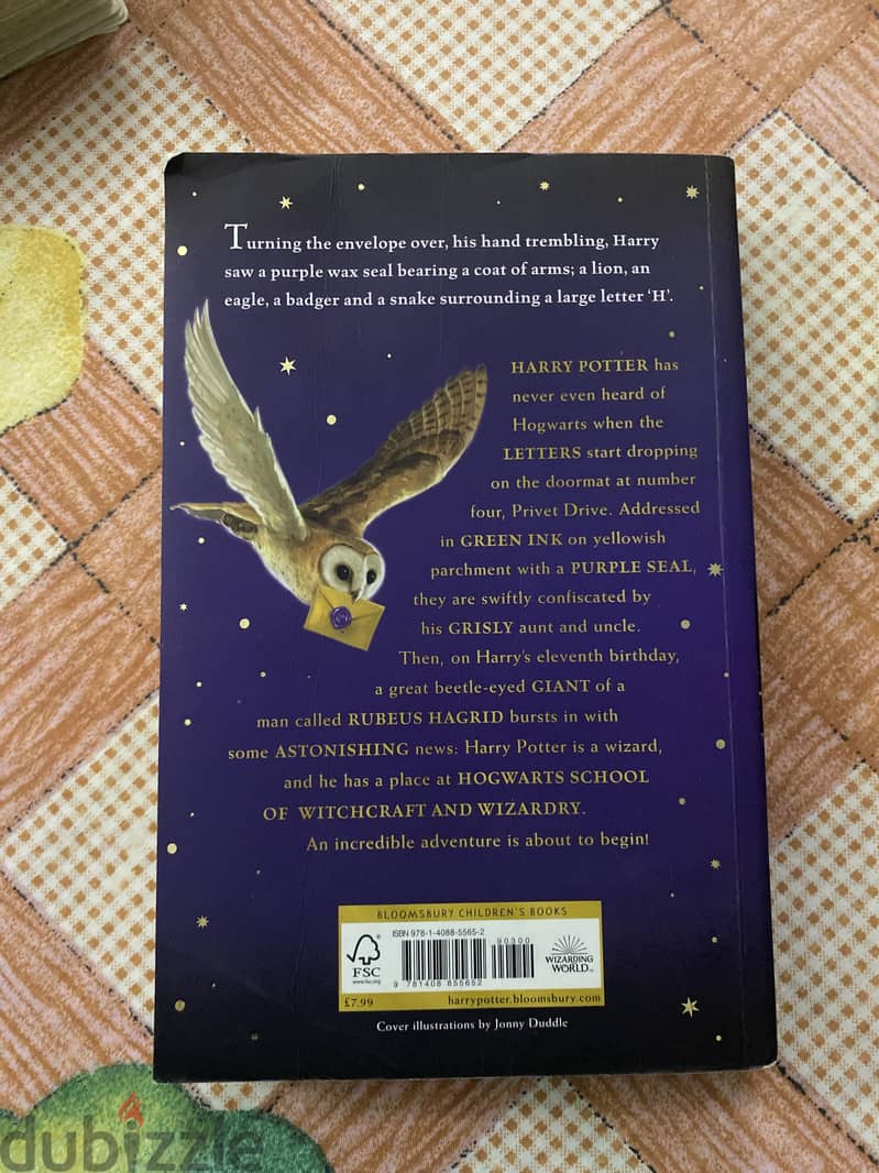 Harry potter book 1