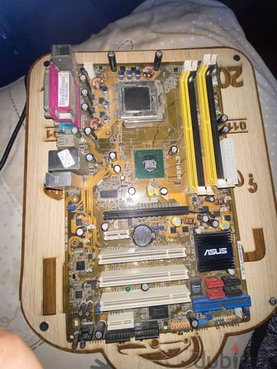 ASUS Motherboard + Pentium 4 CPU Bundle – Tested & Working