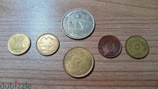 مجموعة عملات مصرية