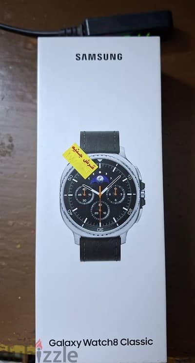 ساعة سامسونج 46mm Watch 8 Classic ( احدث و اعلي اصدار للساعة)