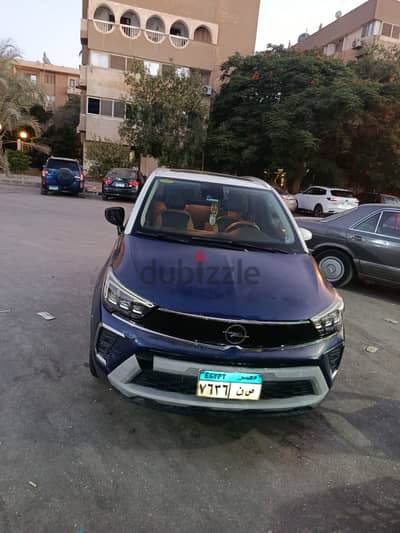 أوبل كروس لاند 2022 Opel Crossland 2022 توب لاين فابريكه بالكامل