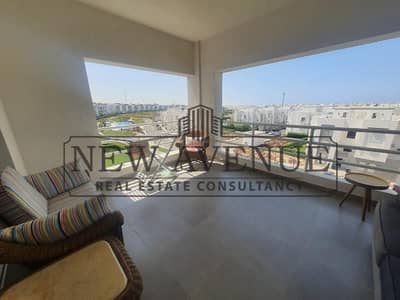 Roof duplex for sale in one of the best locations in Amwaj North Coast, featuring a premium swimming pool view, high-end finishing, and a great price