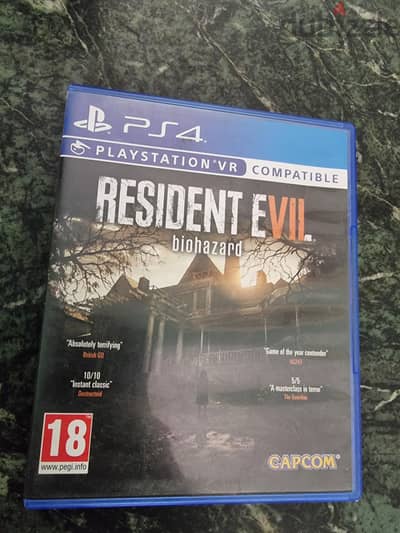 Resident evil 7 ps4 - used