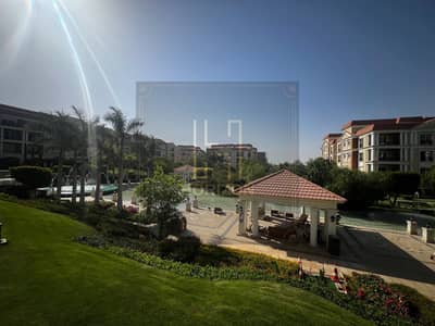 Best price furnished studio with garden for sale in Compound Regents Park New Cairo