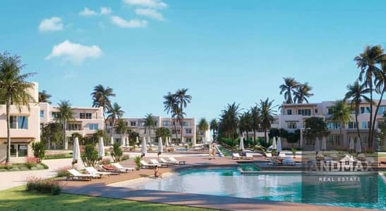Townhouse for Sale in Mar Bay Ras El Hekma by Al Marasem | Direct Lagoon & Pool View | Fully Finished with ACs | Prime Location at KM 191