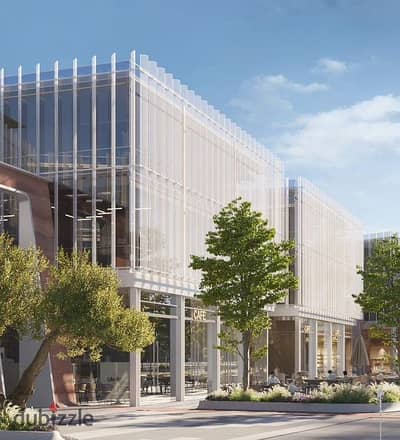 مكتب أداري متشطب للبيع في الشيخ زايد على طريق وصلة دهشور امام بيفرلي هيلز