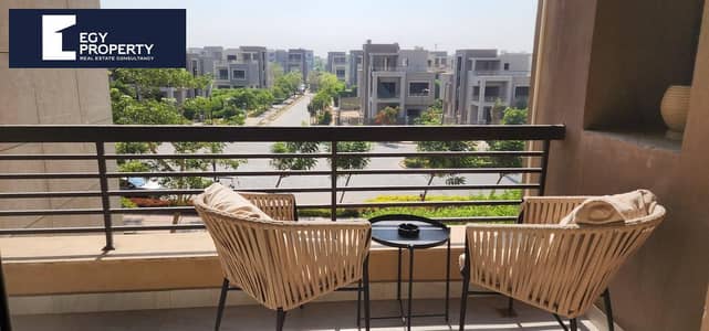 With a Prime View Fully Finished Apartment for Sale in New Giza - 6th of October City