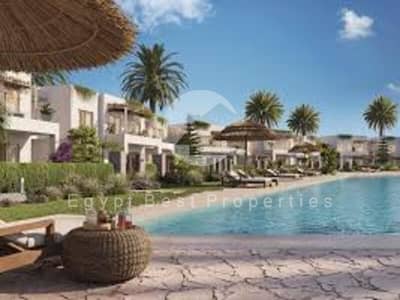 Chalet for Sale in Sea Shore Lagoon Town, North Coast | 5% Down Payment | Installments Up to 8 Years | Fully Finished | Prime Location | Ras El Hekma