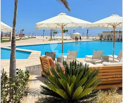 Own your 2-bedroom chalet in Hyde Park Sea Shore, in the Lagoon Town phase, one of the most beautiful phases in Sea Shore. One-bedroom chalets are als