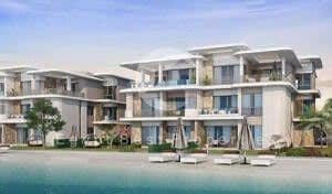 Direct Sea View Chalet – Fully Finished with Installments up to 12 Years in Koun