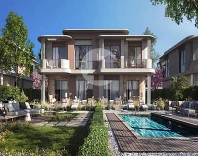 Direct Sea View Chalet – Fully Finished with Installments up to 12 Years in Koun
