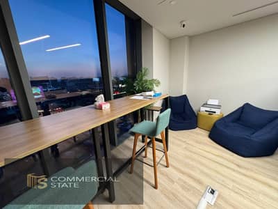 Finished Office with Prime location at UVenues 158m for Rent -New Cairo