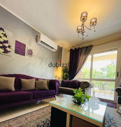 مدينتي شقه 107م للايجار مفروش بال B2