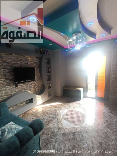 Apartment for rent furnished Corniche Maadi Torra near Al-Shorouk Club and Al-Ikhaa Compound