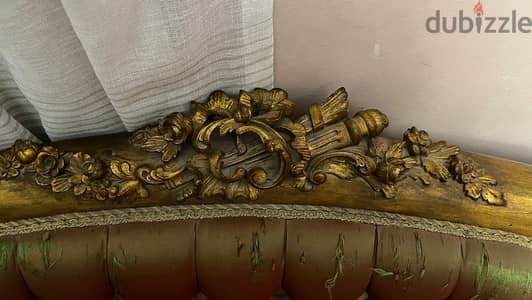 Antique love seat