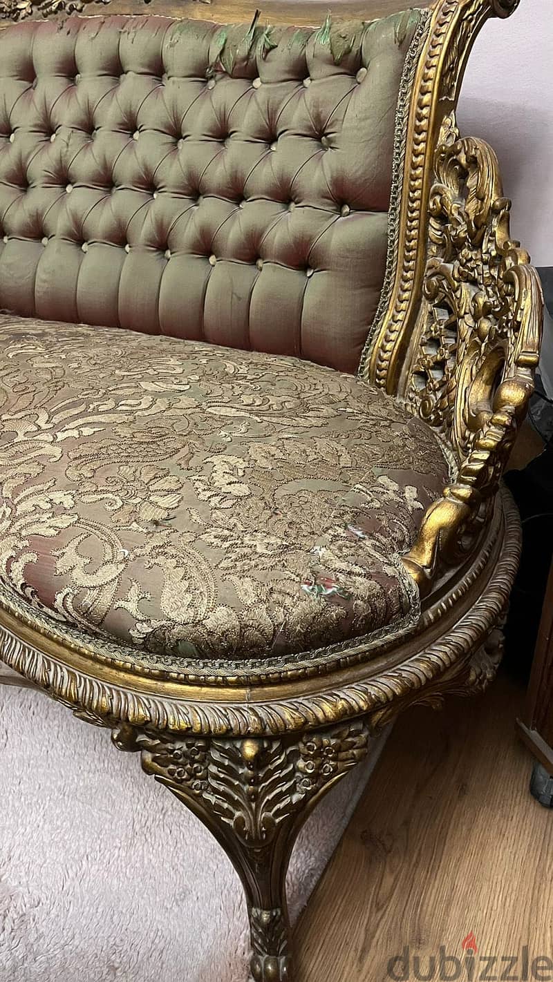 Antique love seat 4